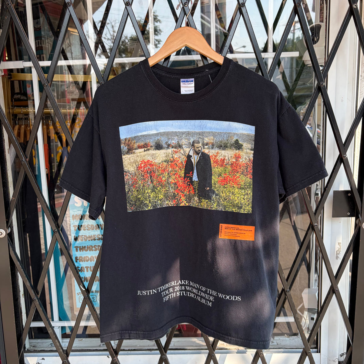 2018 Justin Timberlake Man of the Woods Tour Tee - Size L