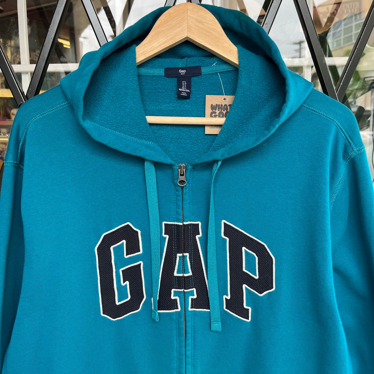 Gap Zip Up Hoodie - Size L