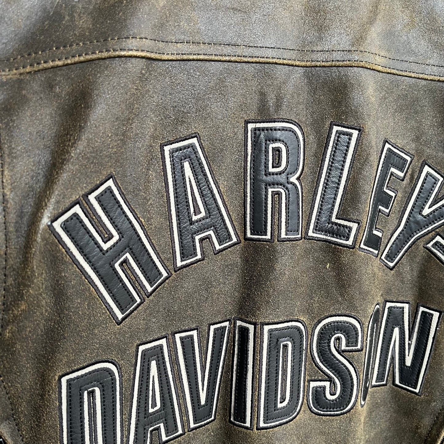 Harley Davidson Genuine Leather Jacket - Size S