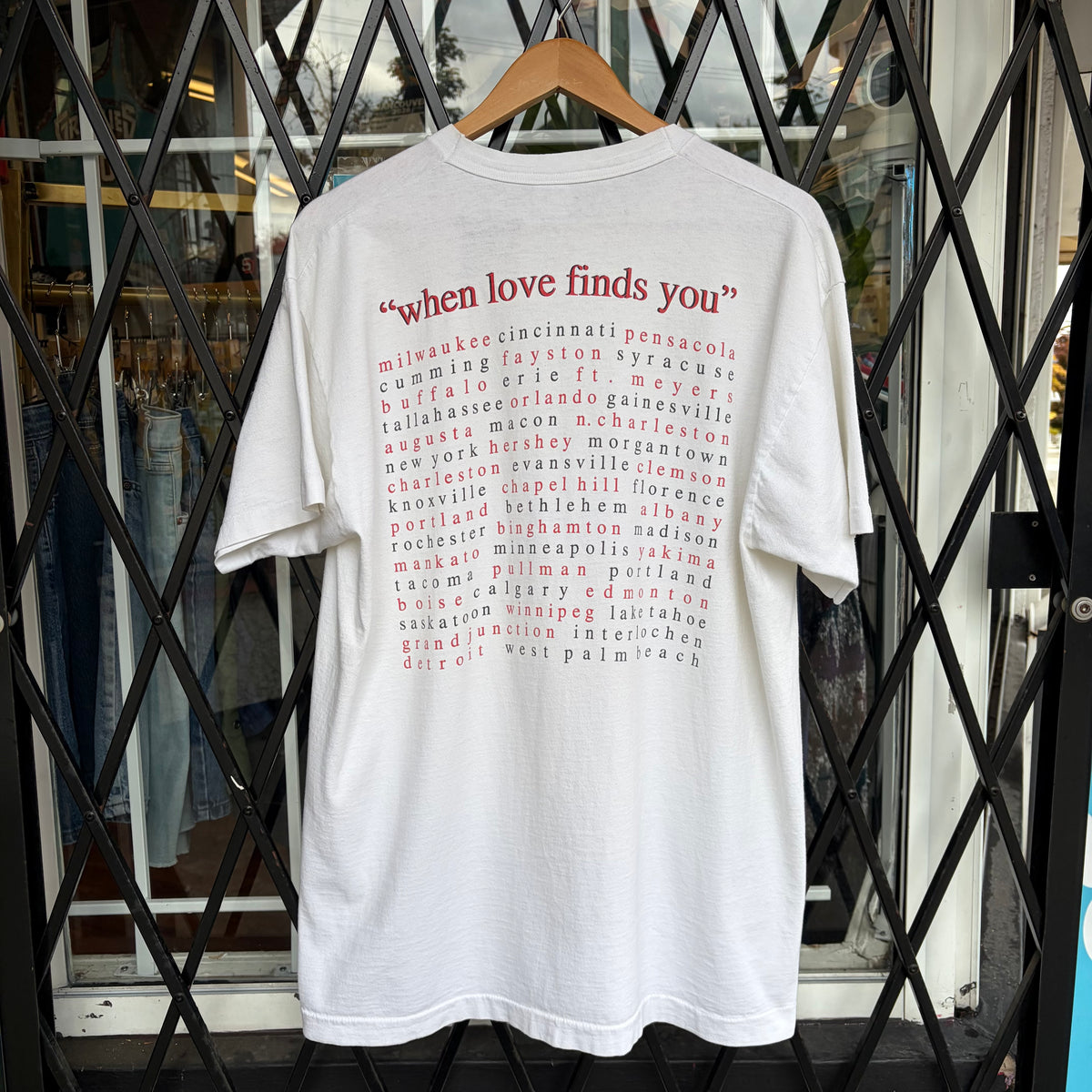 1995 Vince Gill Tour Tee - Size XL