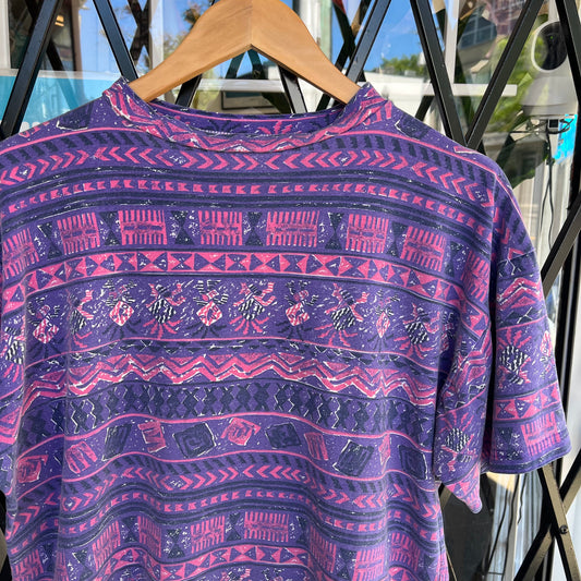 Vintage Art Deco Tee - Size M