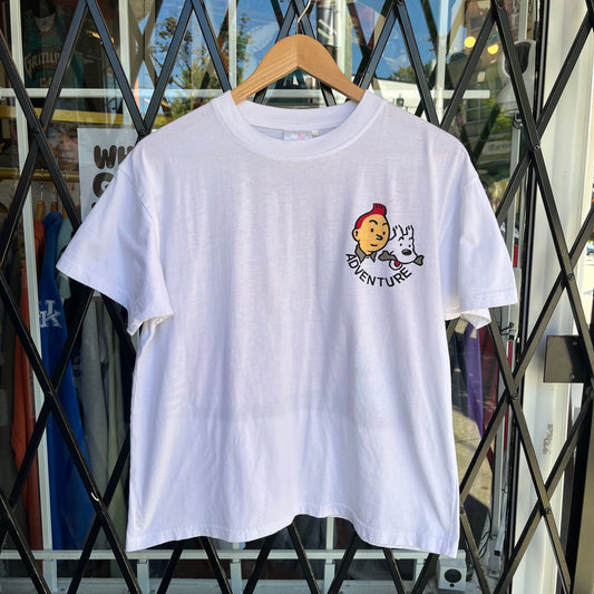 Vintage Tin Tin The Blue Lotus Tee - Size S