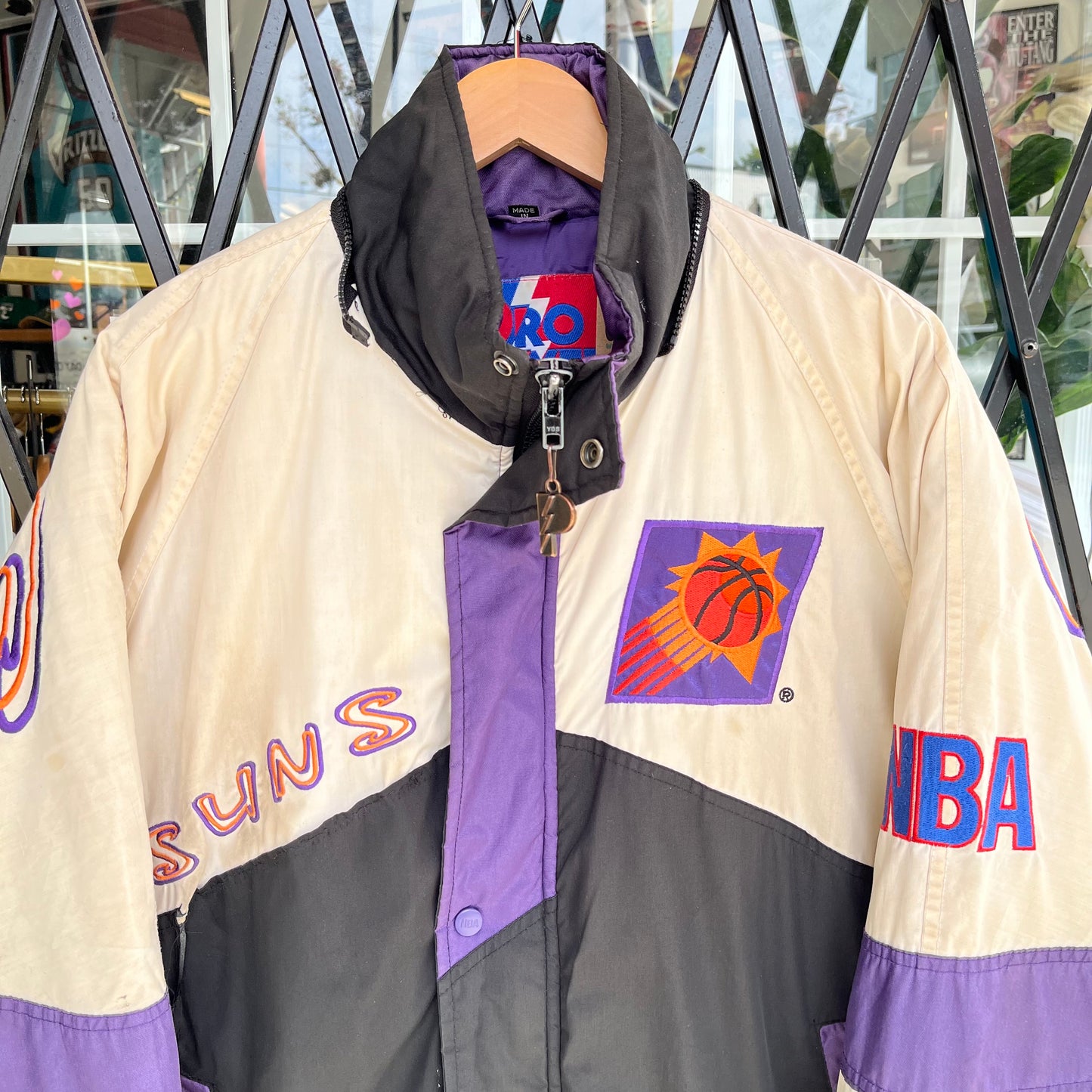 Vintage Pro Players Phoenix Suns Parka Jacket - Size M
