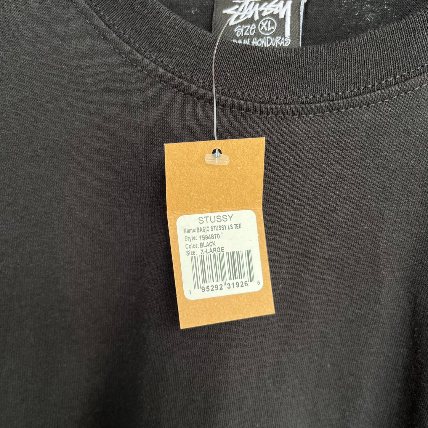 Stussy Basic Long Sleeve - Size XL