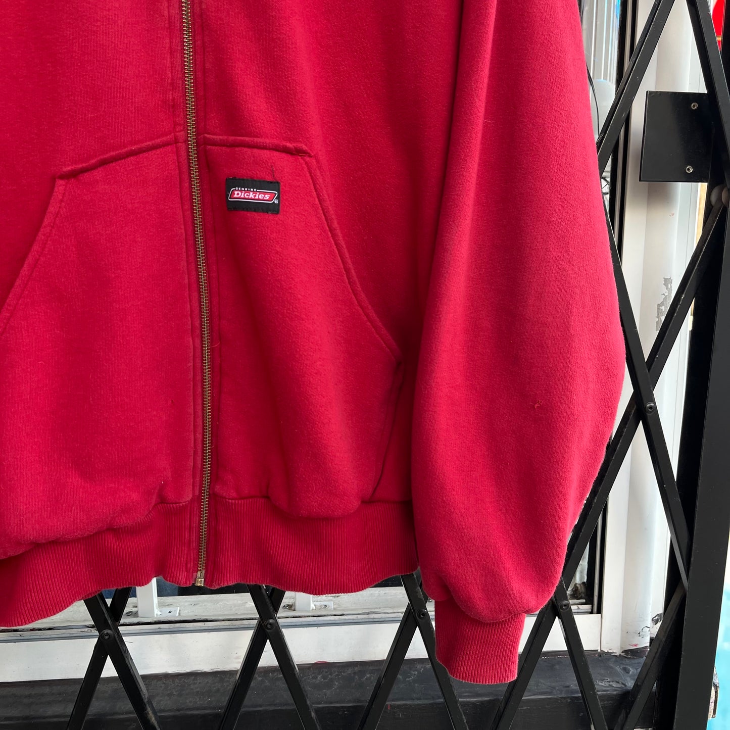 Vintage Dickies Thermal Lined Hoodie - Size XL