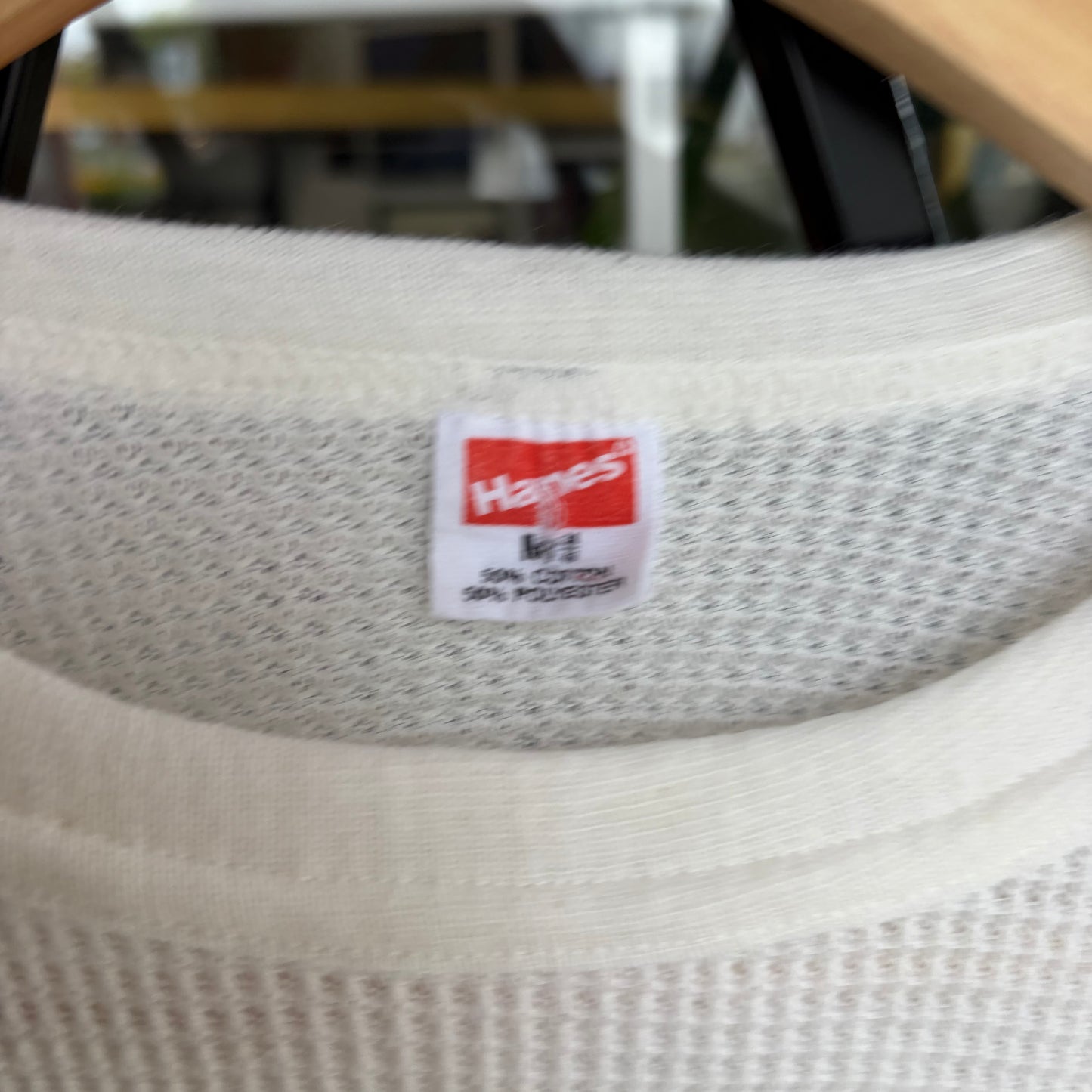 Vintage Hanes Thermal Long Sleeve - Size M