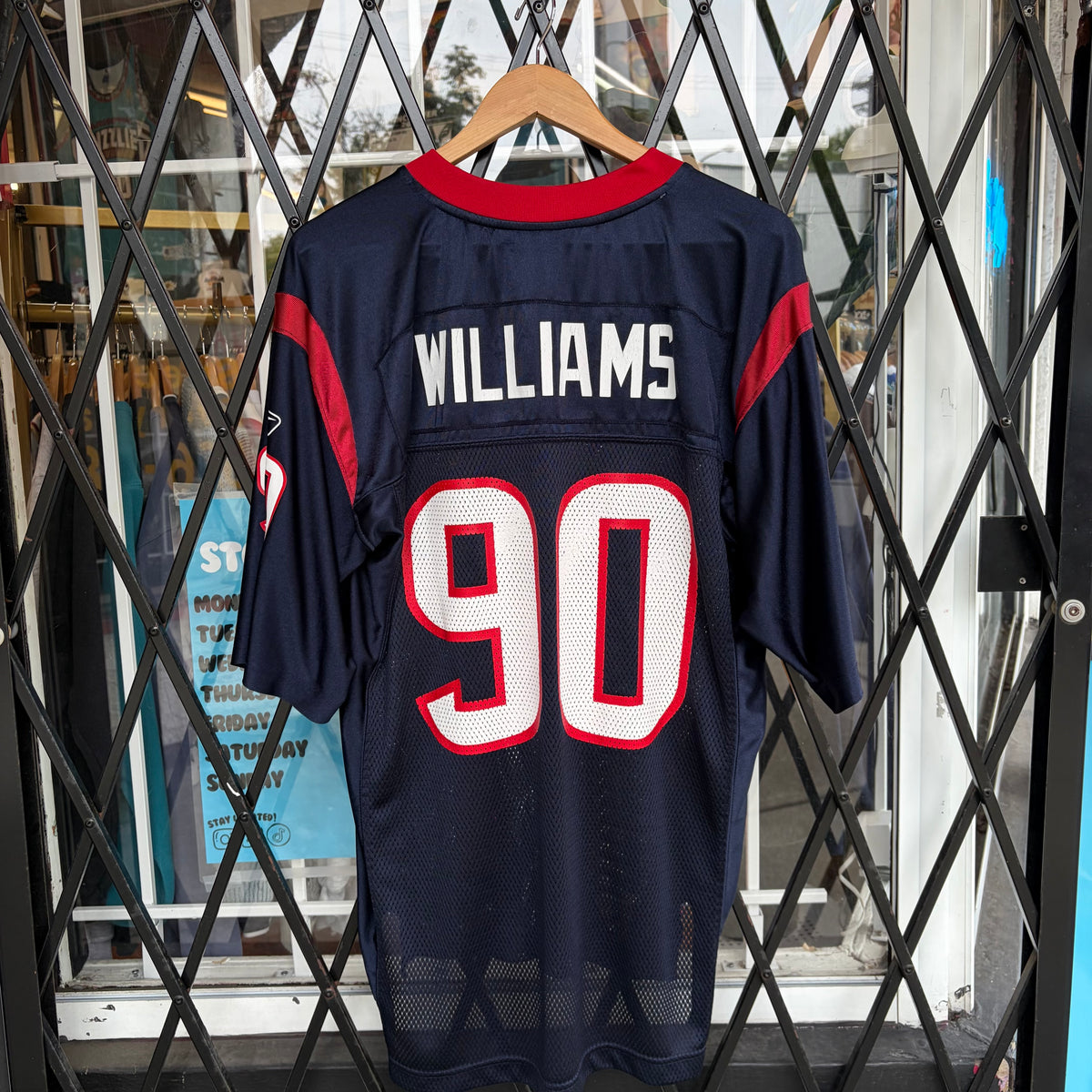 Vintage Reebok Mario Williams Houston Texans Jersey - Size M