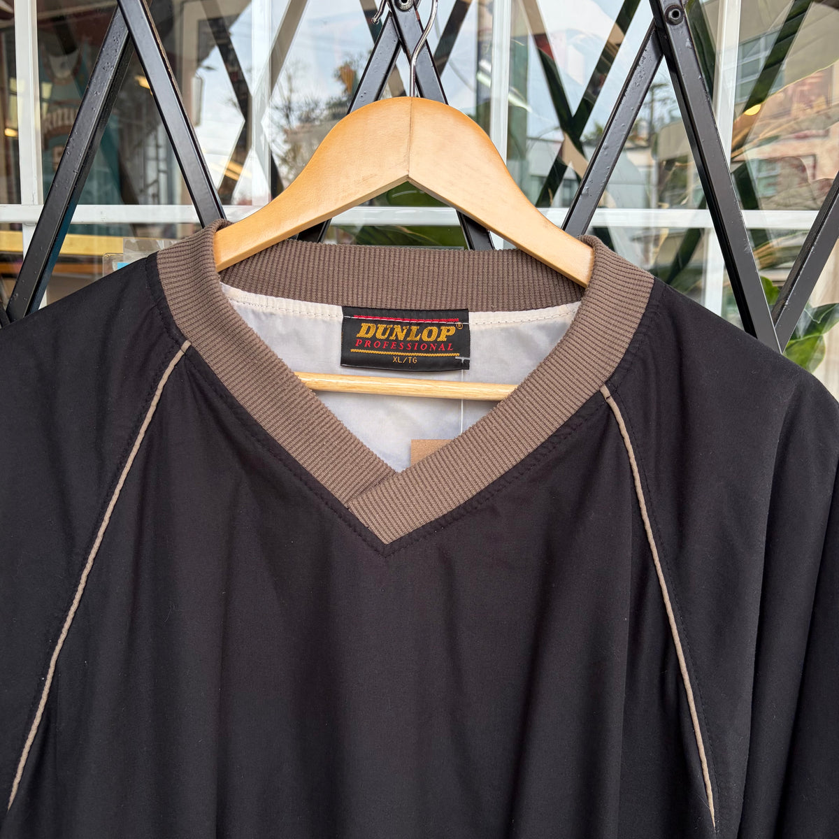 Vintage Dunlop Pullover Windbreaker - Size XL