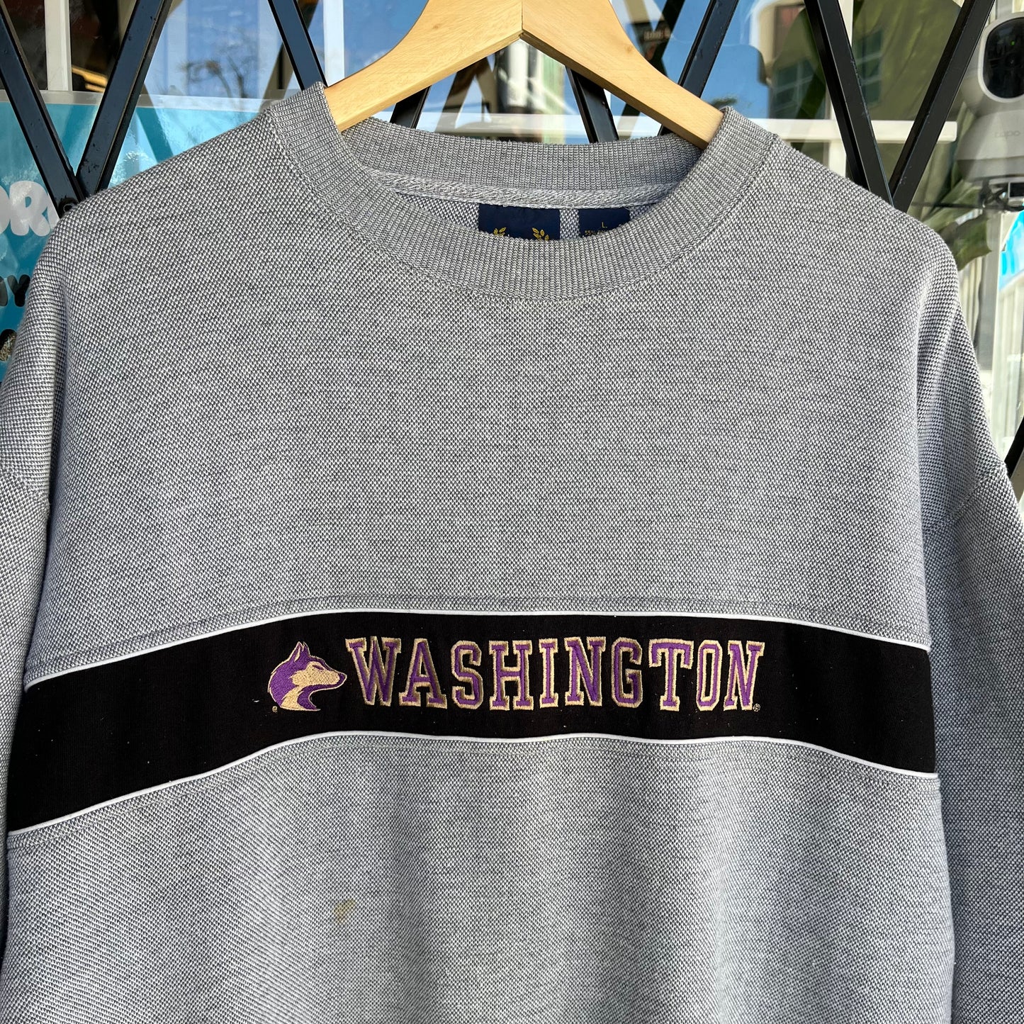 Vintage Washington Huskies Crewneck - Size L