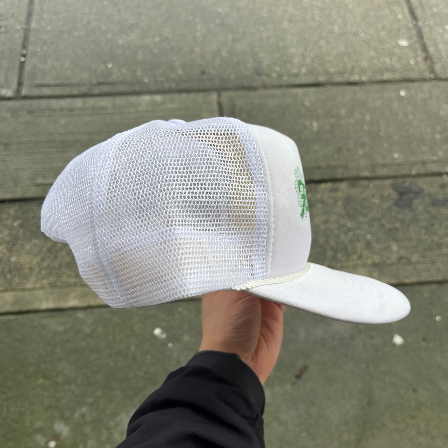 Vintage Fitzgeralds Las Vegas Trucker Hat White