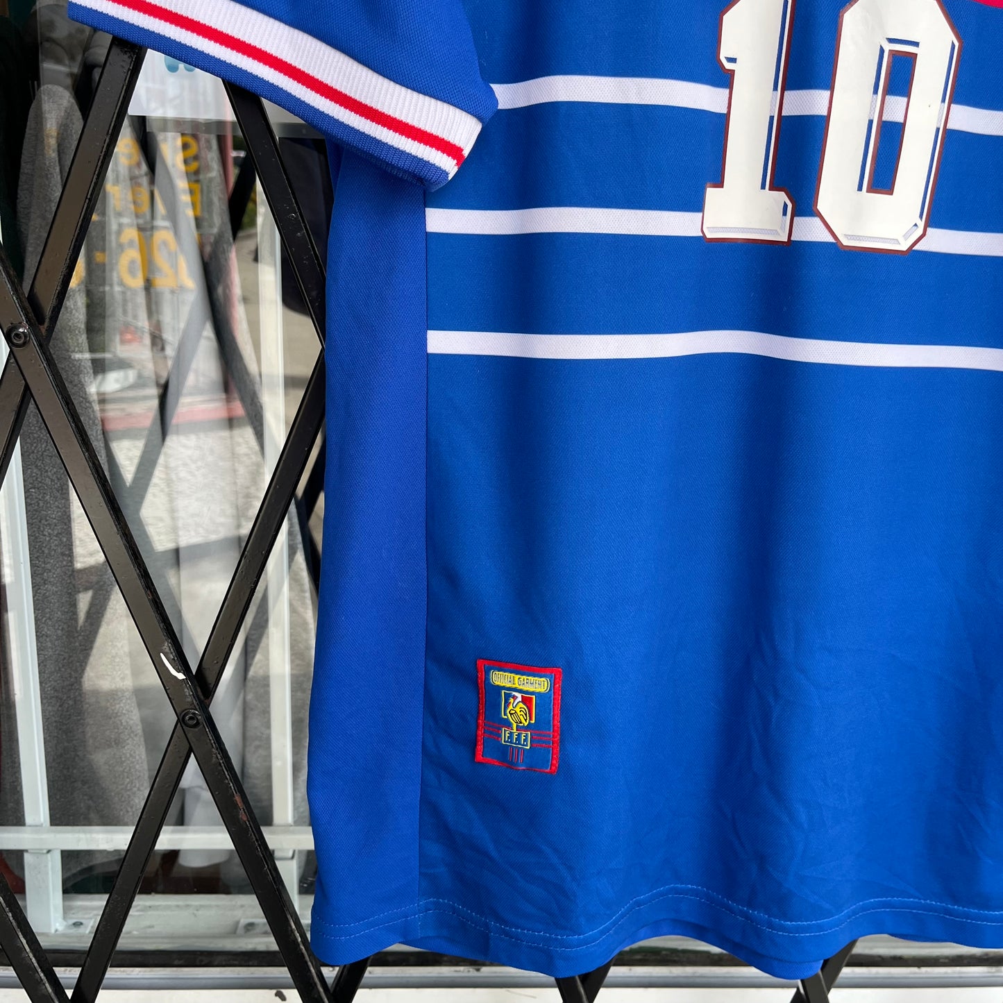Replica Adidas France 98 Zidane Jersey - Size M