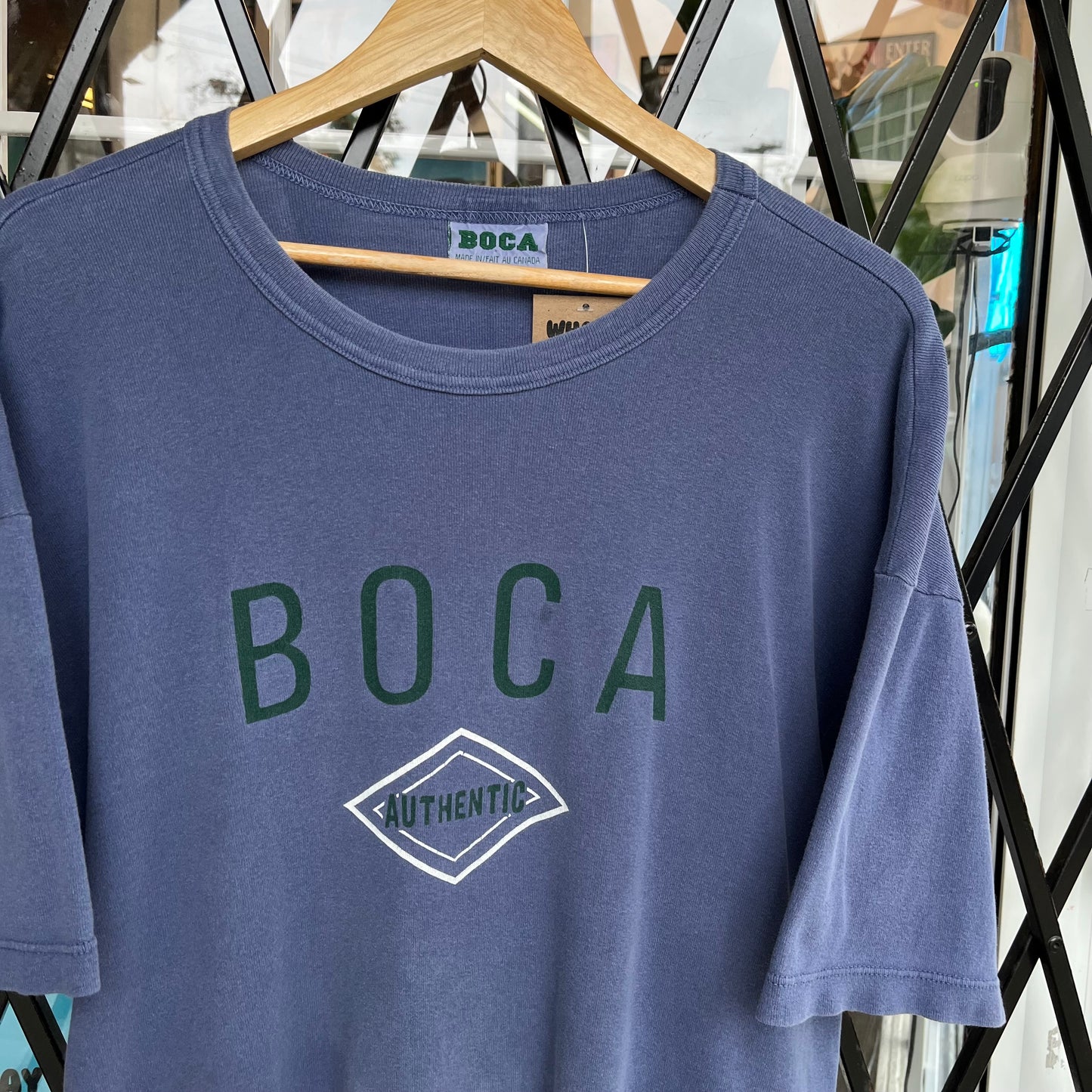 Vintage Boca Baggy Cropped Tee - Size L