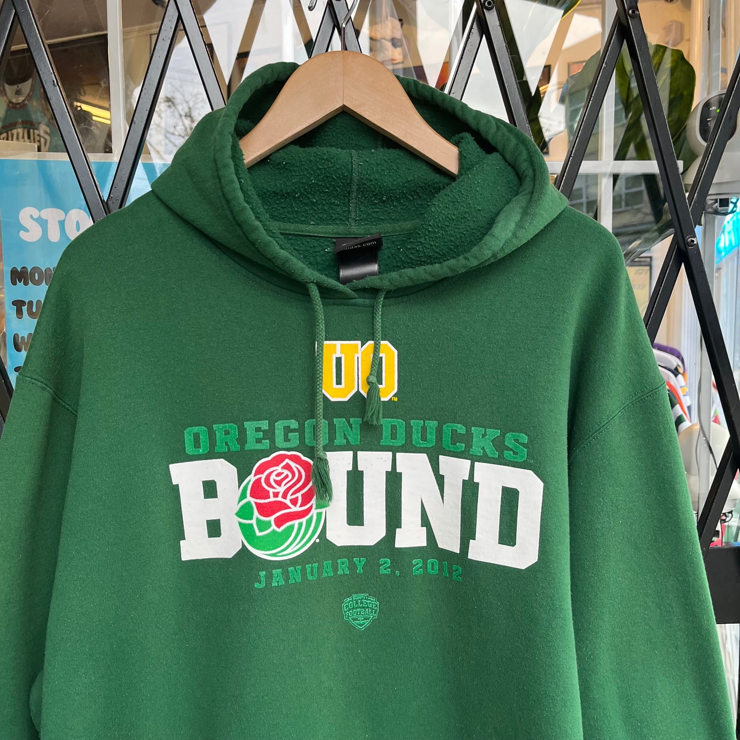 Oregon Ducks Rose Bowl Hoodie - Size XXL