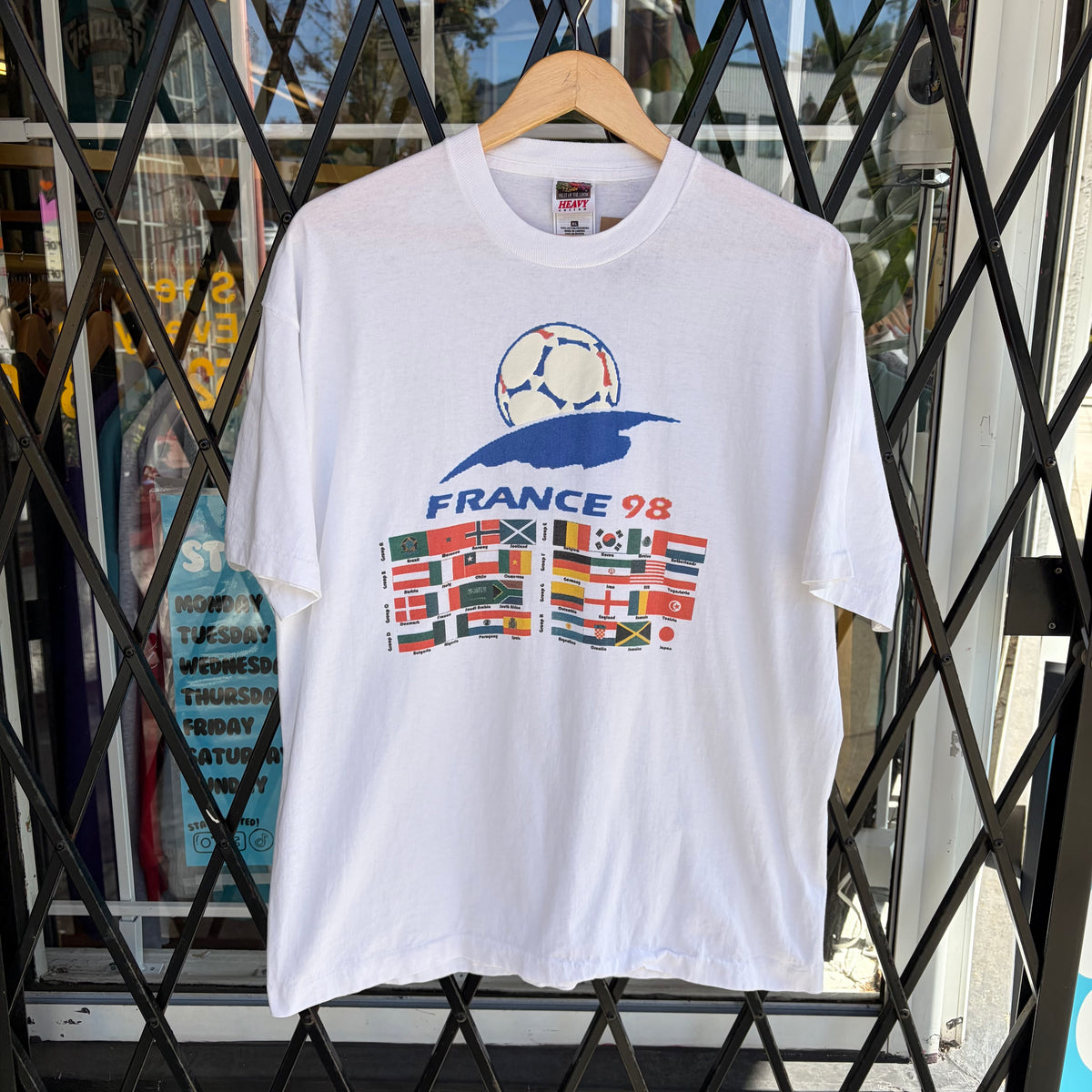 1998 France World Cup Tee - Size XL