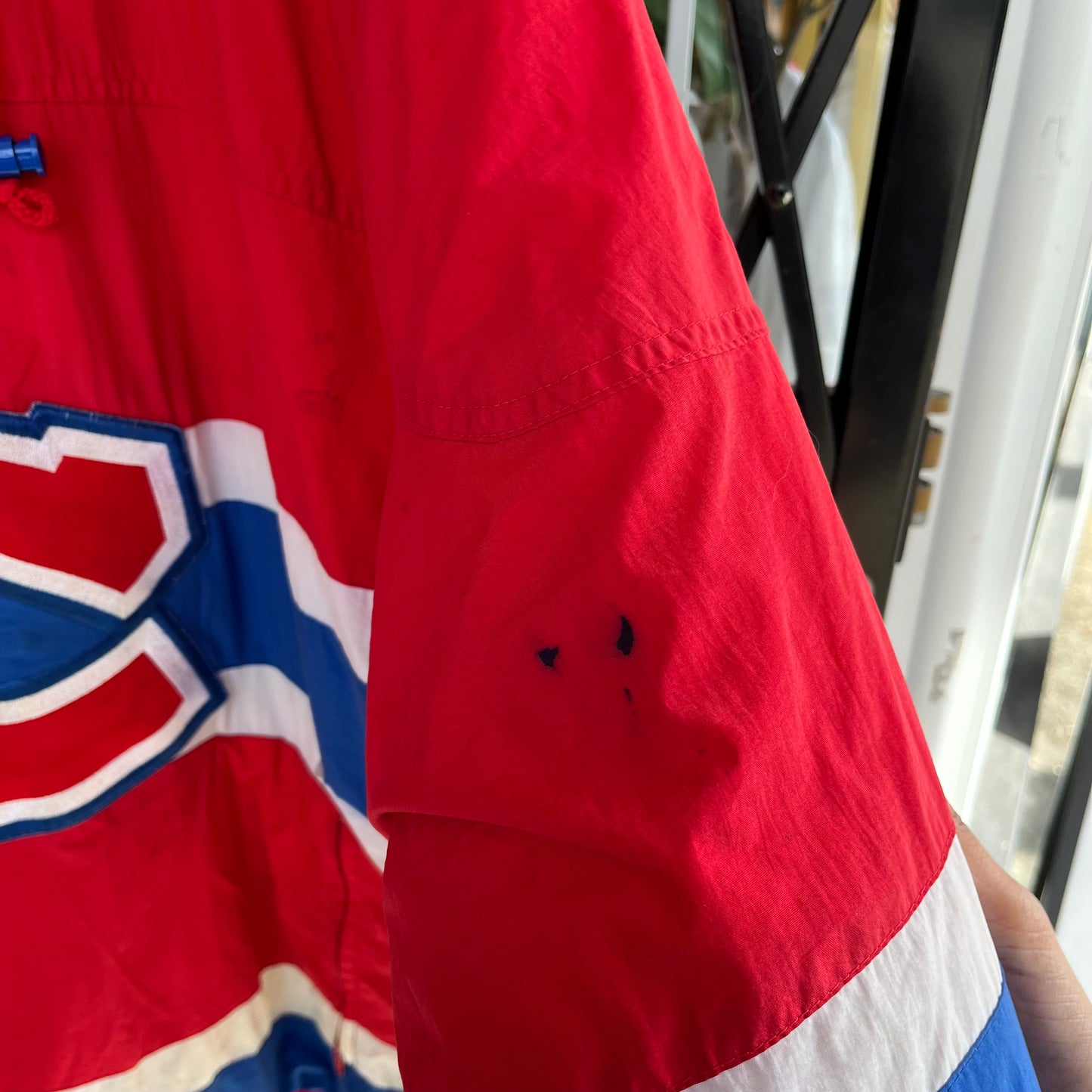 Vintage Apex One Montreal Canadiens Parka Jacket - Size L