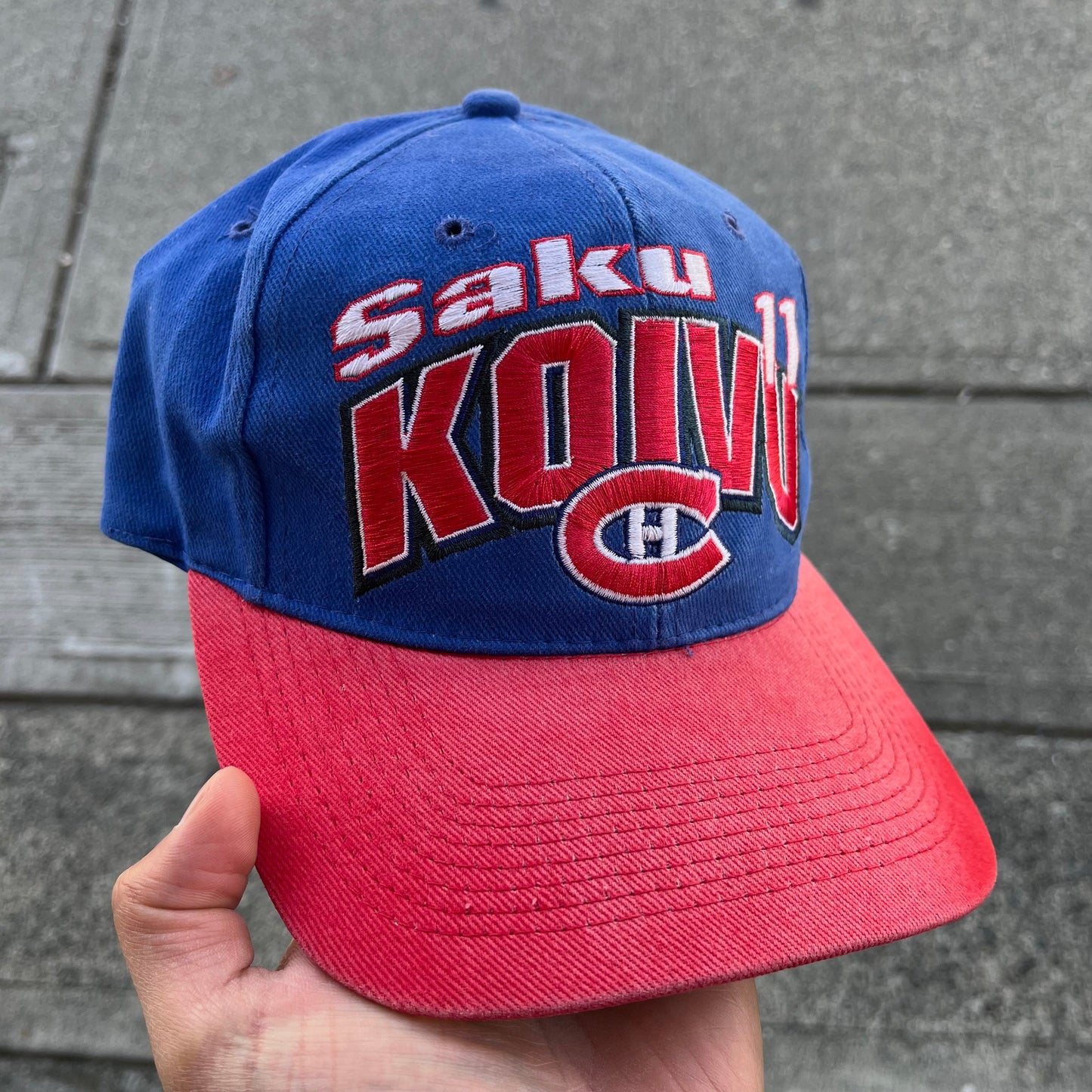 Vintage Starter Saku Koivu Canadiens Strapback