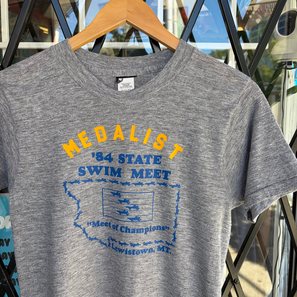 1984 Swim Meet Medalist Tee - Size M
