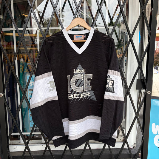 Vintage Labatt Ice Beer Hockey Jersey - Size XL