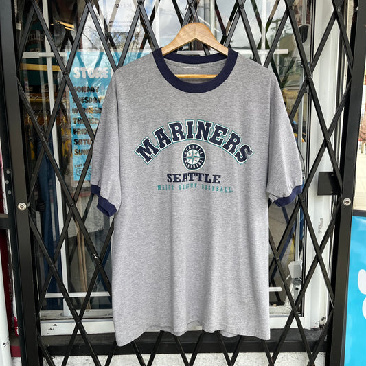 1997 Seattle Mariners Ringer Tee - Size XL