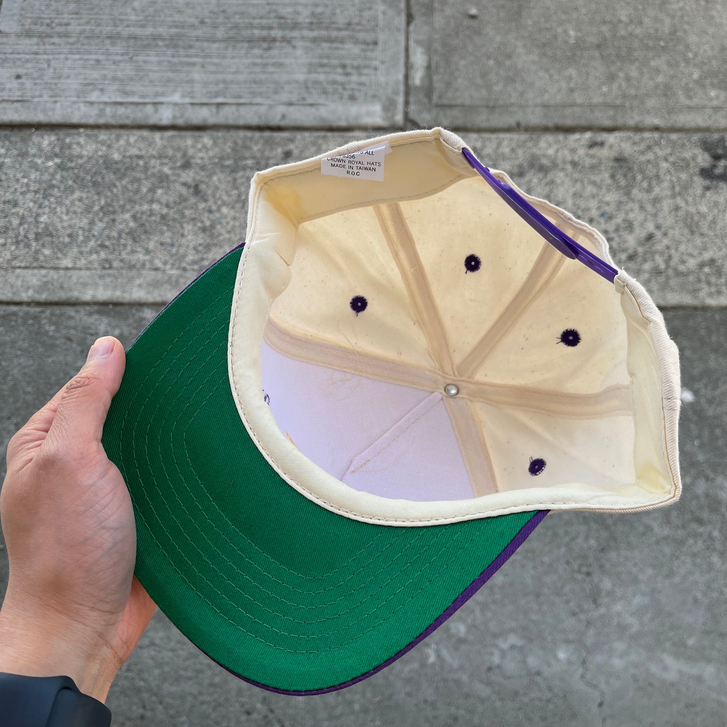 Deadstock Vintage Crown Royal Snapback