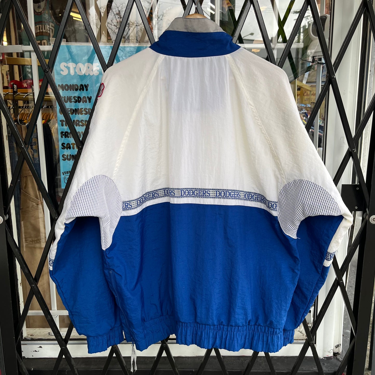 Vintage Starter LA Dodgers Pullover Windbreaker - Size L