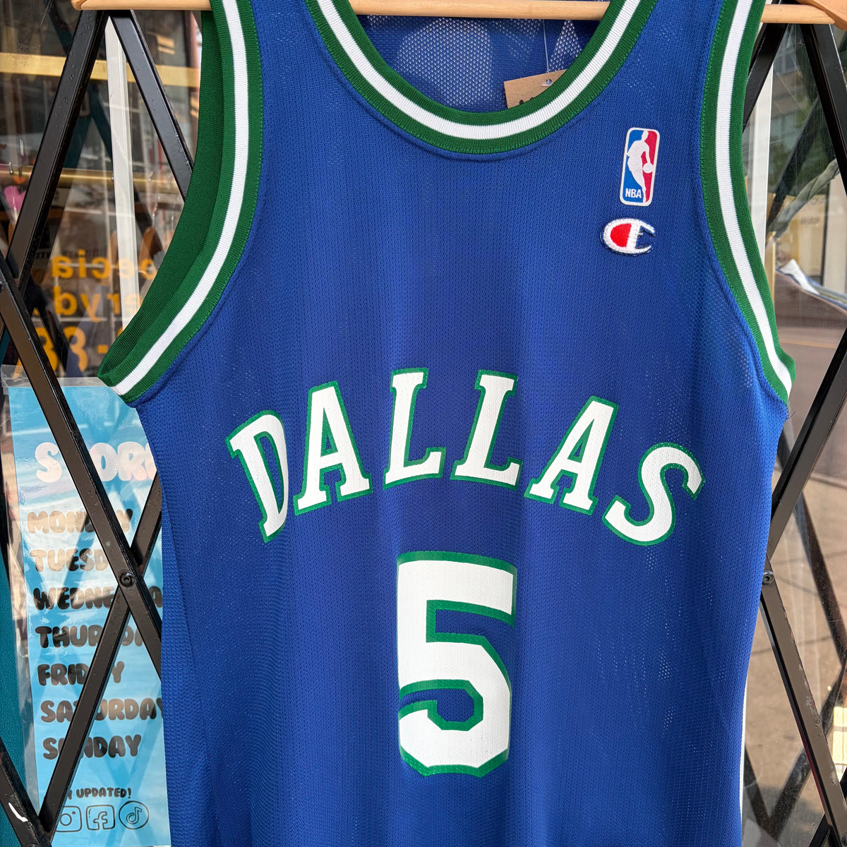 Vintage Champion Dallas Mavericks Jason Kidd Jersey - Size 36 (S)
