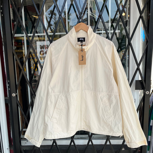 Stussy Warm Up Jacket Bone - Size L