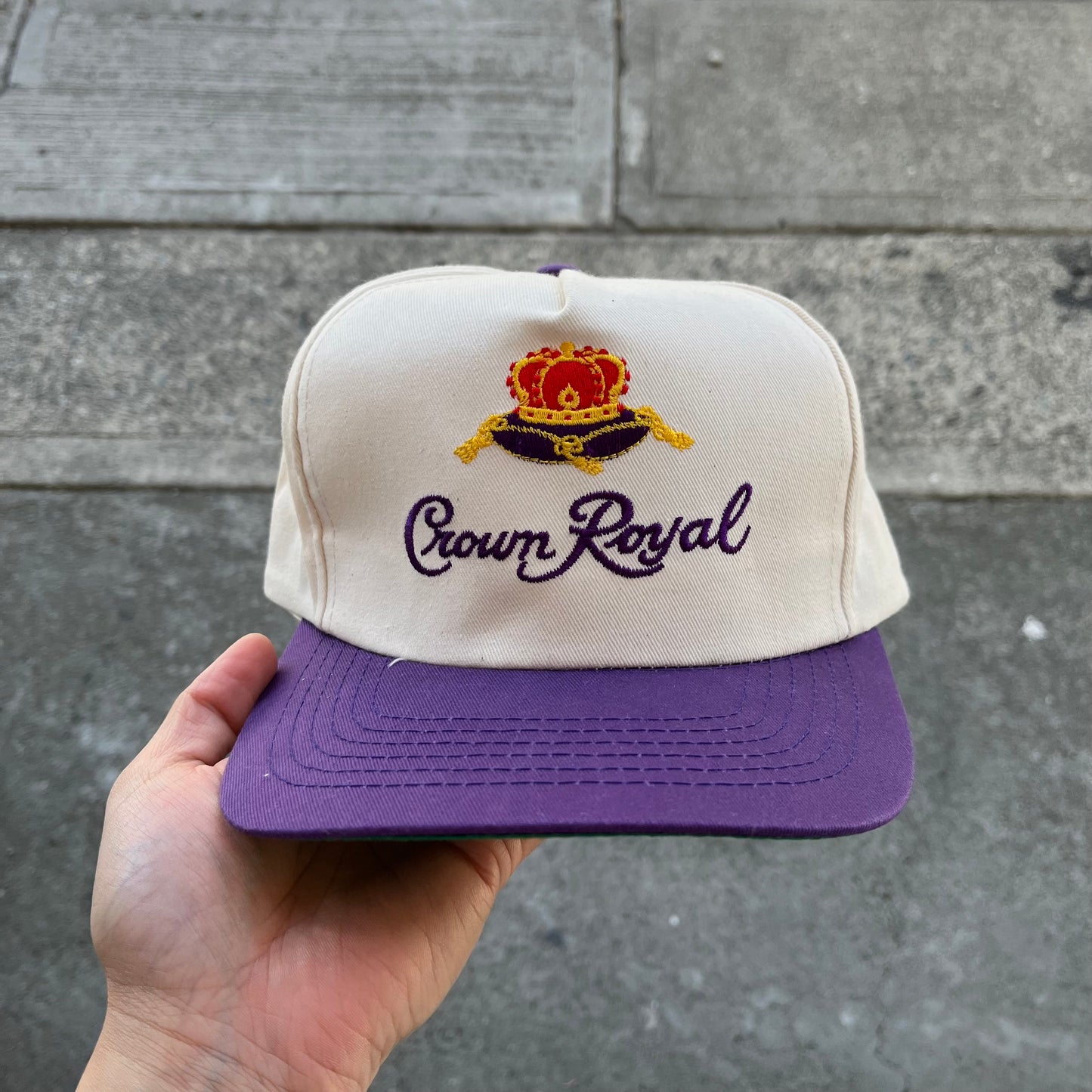 Deadstock Vintage Crown Royal Snapback