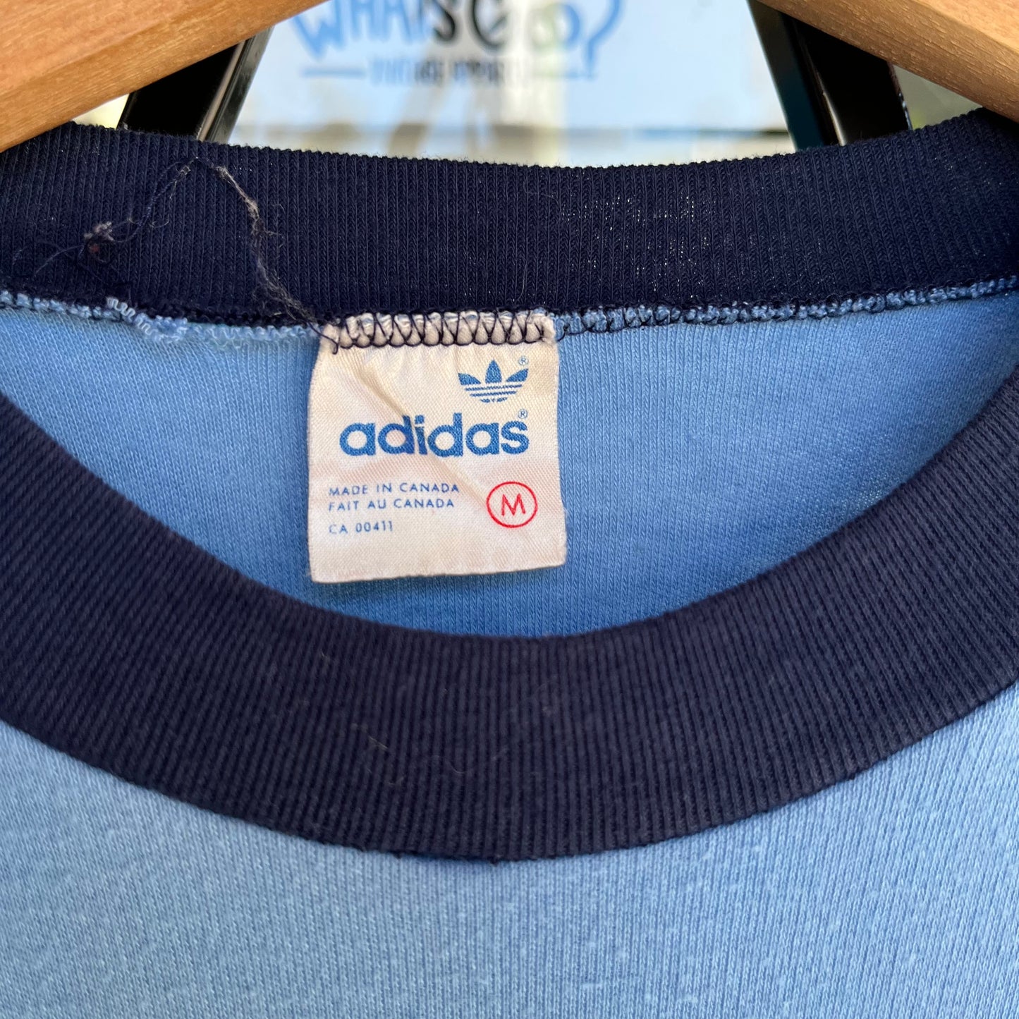 1980’s Adidas Ringer Pocket Tee - Size M