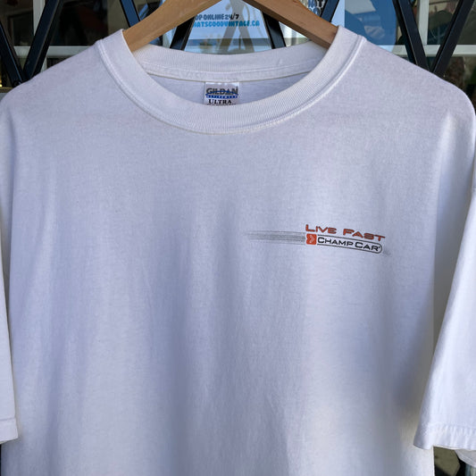 2007 Live Fast Champ Car Tee - Size XL