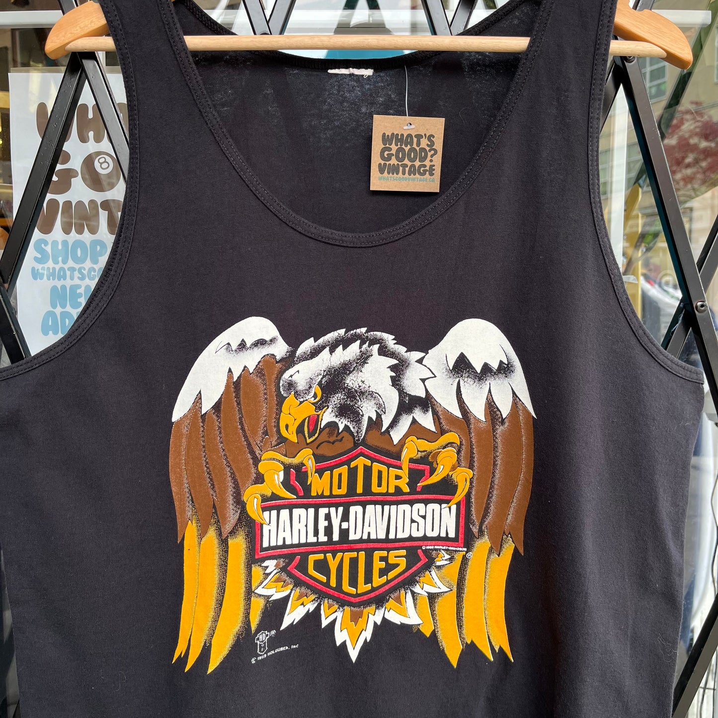 1989 Harley Davidson Tank Top - Size L