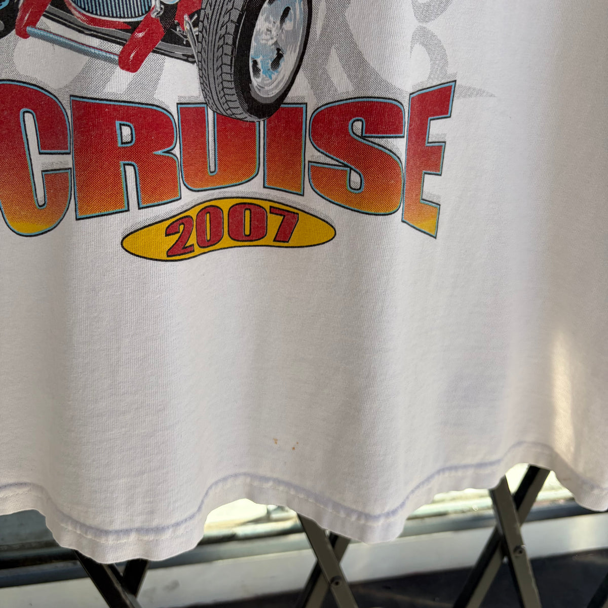 2007 Charity Cruise Car Tee - Size L