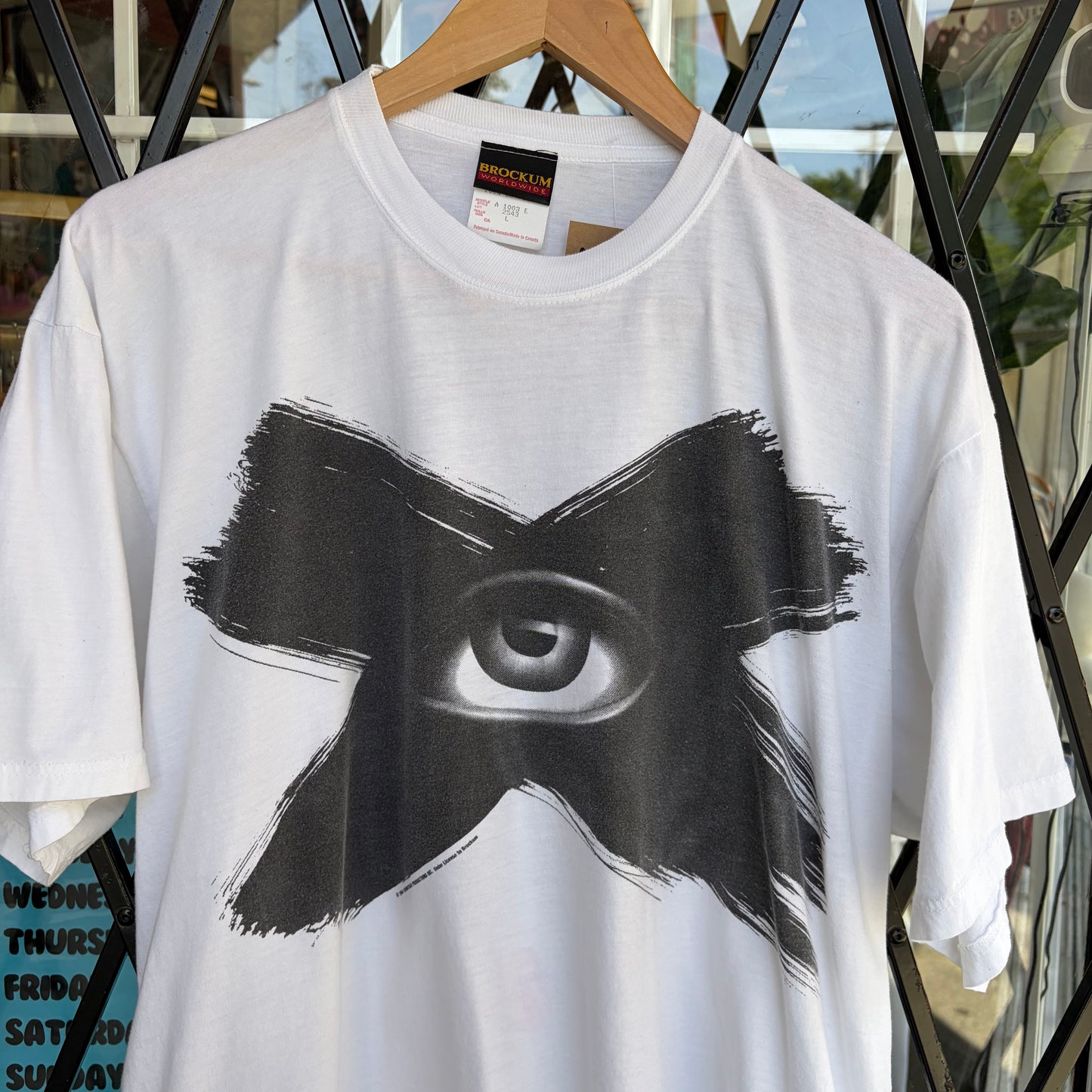 1994 Rolling Stones Voodoo Lounge Lyric Tee - Size L