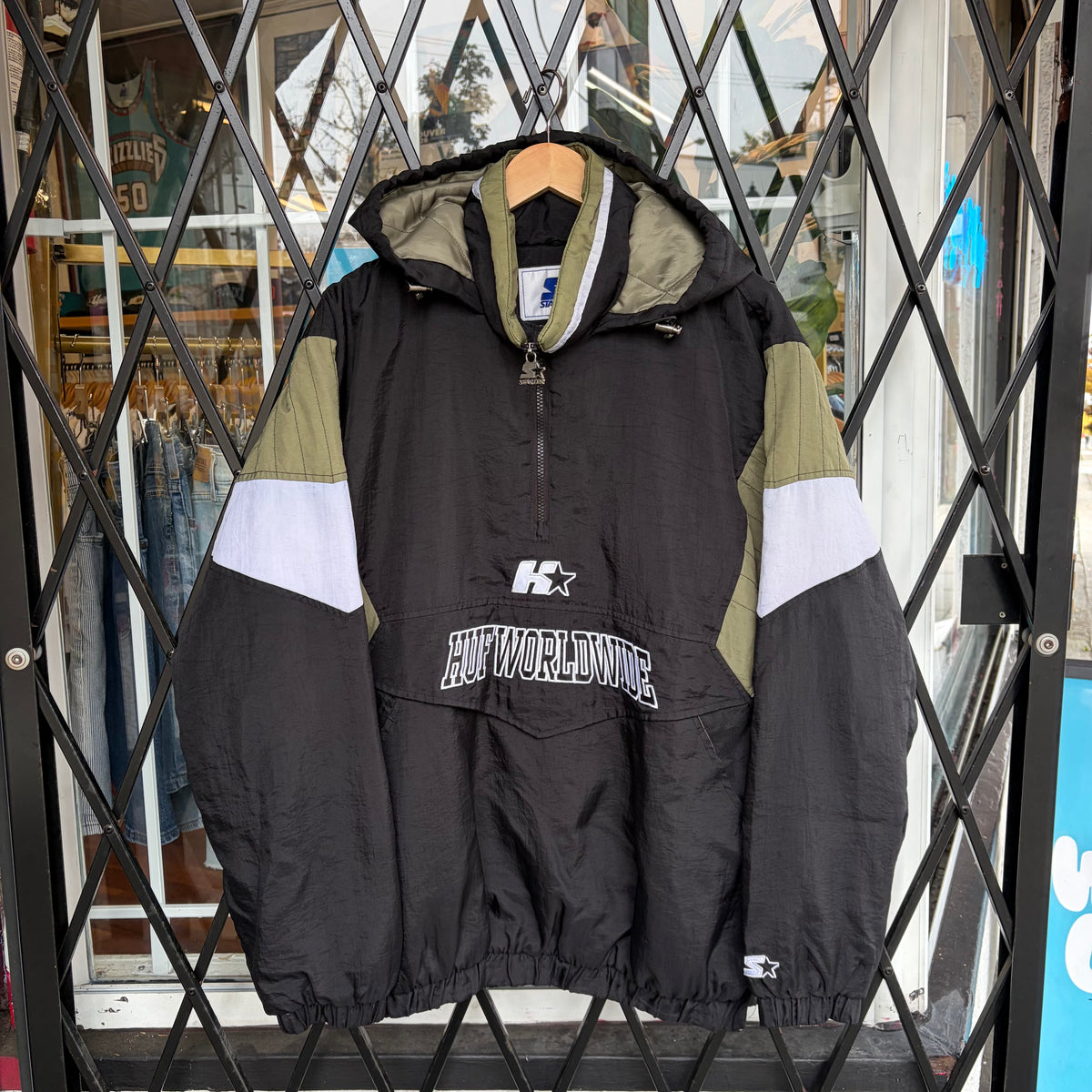 Huf x Starter Parka Jacket - Size L