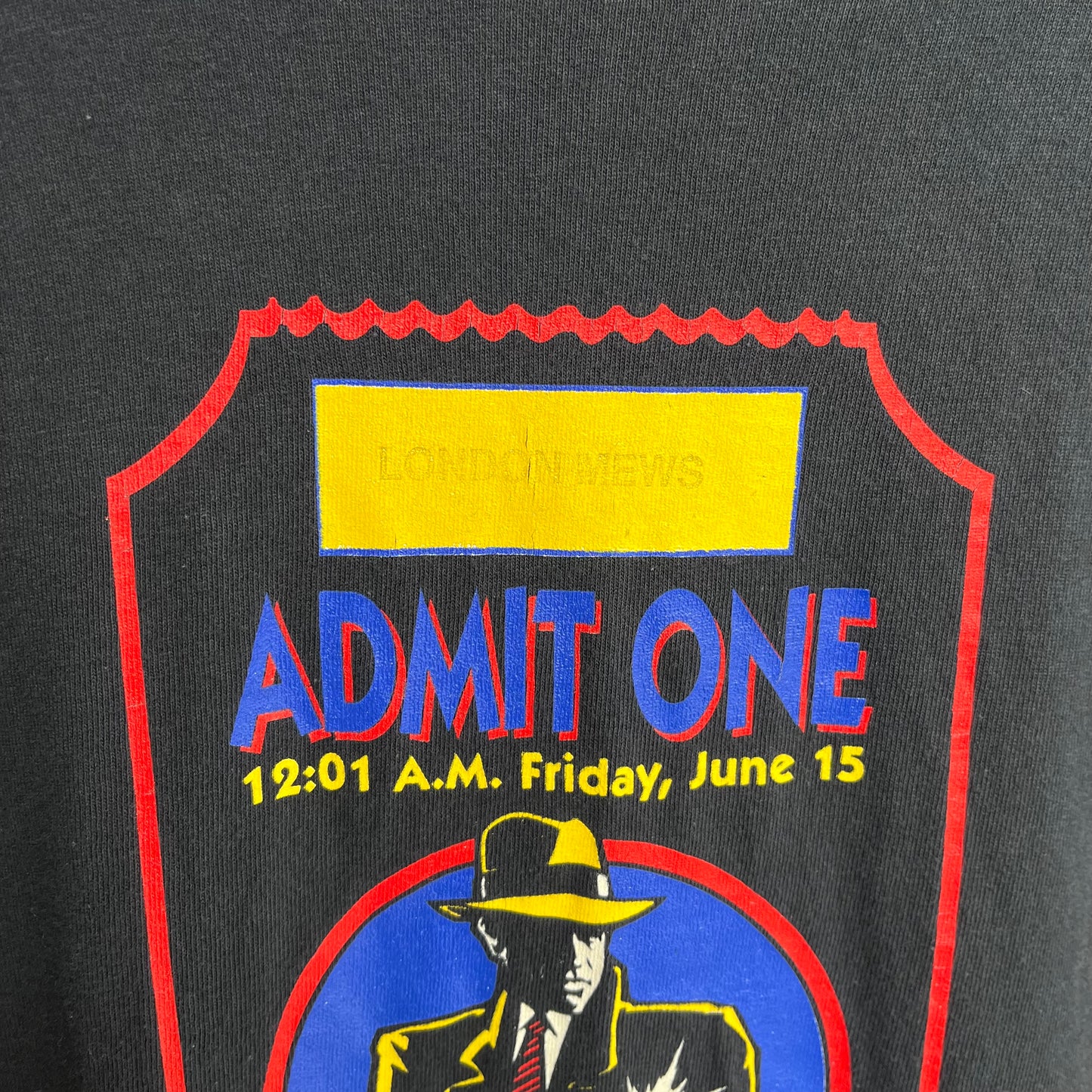 Vintage Disney Dick Tracy Movie Promo Tee - Size L