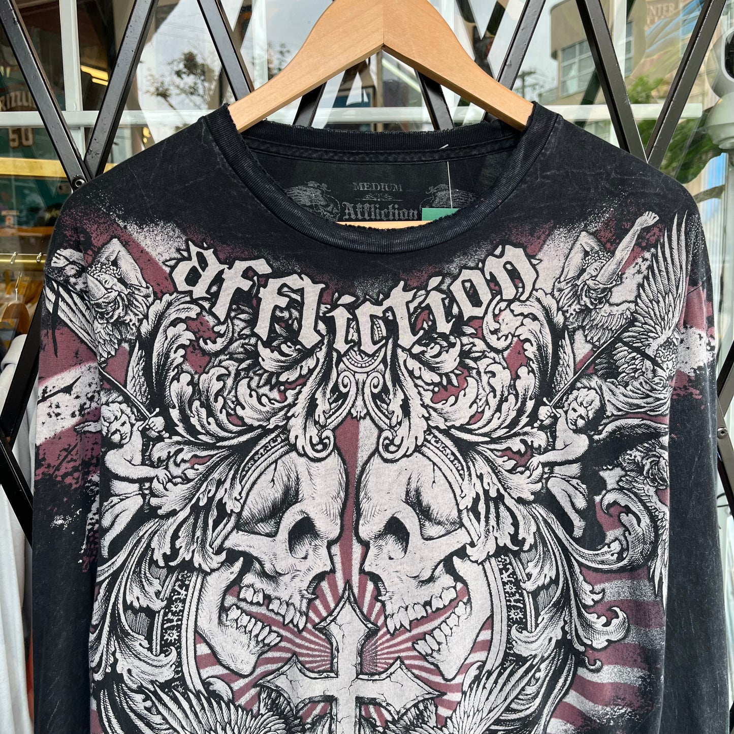 Y2K Affliction Long Sleeve - Size M