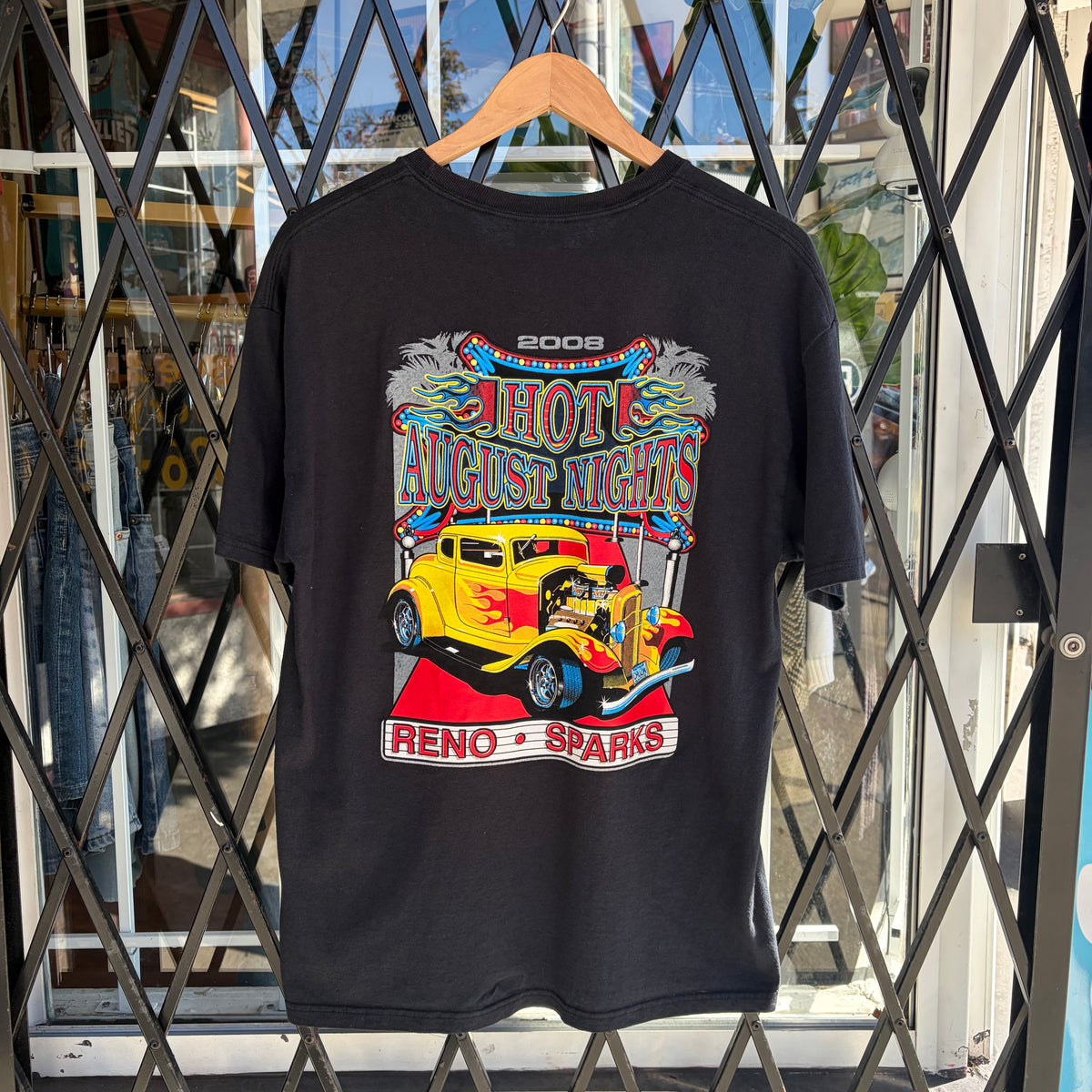 2008 Hot August Nights Car Tee - Size L