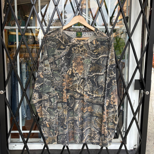 Vintage Cabelas Camo Long Sleeve - Size XL