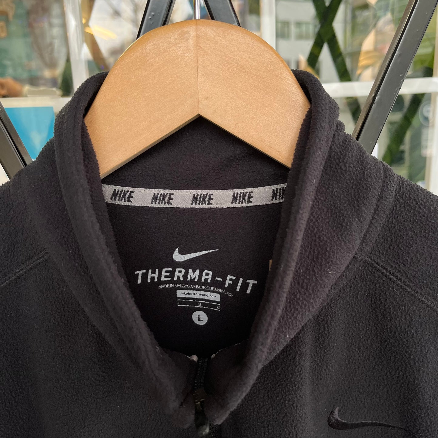 Nike Therma-Fit Quarter Zip Sweater - Size L