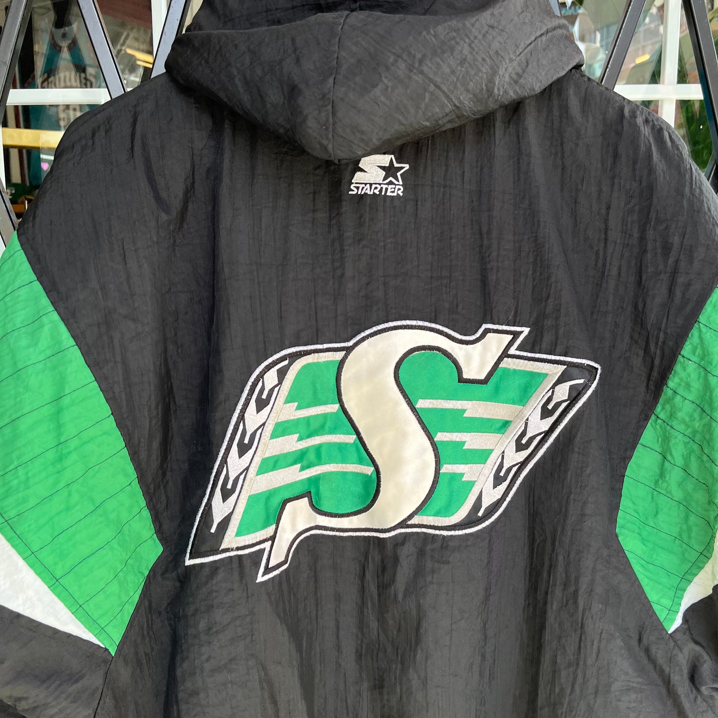 Vintage Starter Saskatchewan Roughriders Parka Jacket - Size M