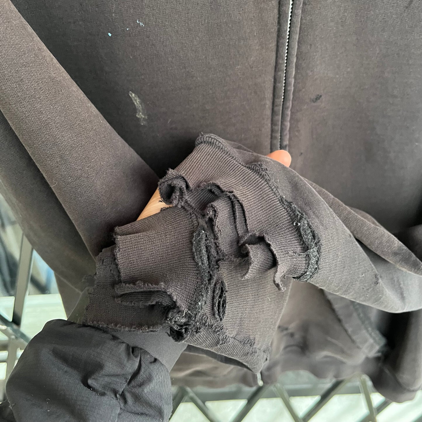 2000’s Distressed SNFU Hoodie - Size M