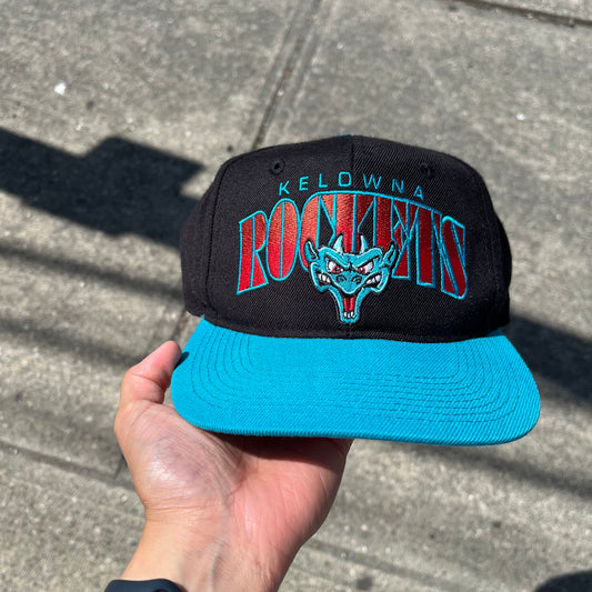 Vintage WHL Kelowna Rockets Snapback