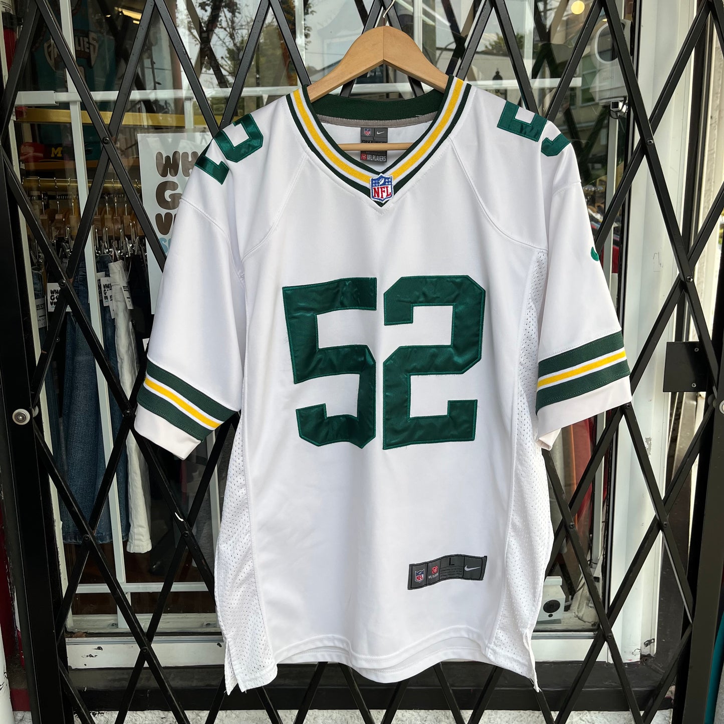Nike Green Bay Packers Clay Matthews Jersey - Size L