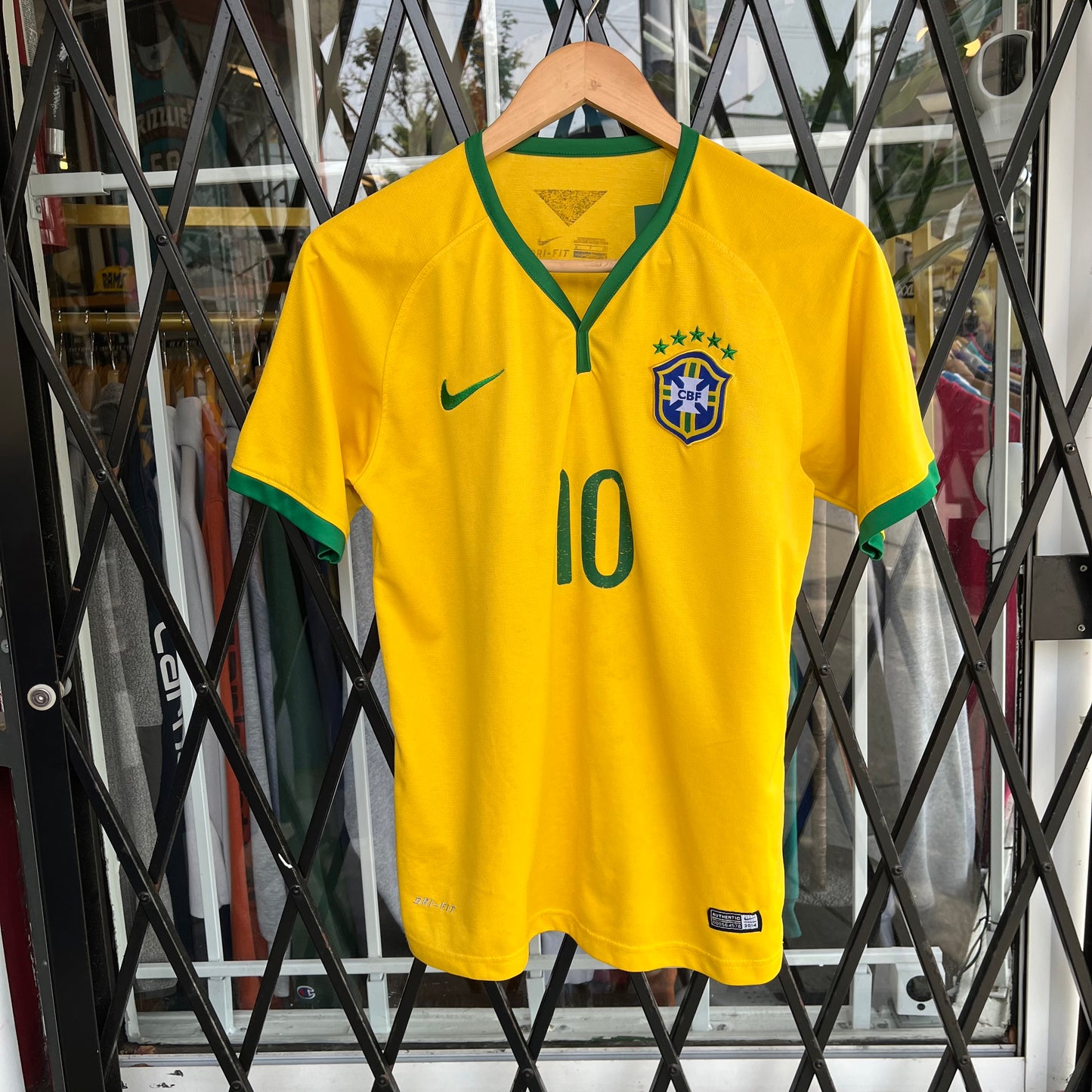 2014 Nike Brazil Neymar Jr. Jersey - Size M
