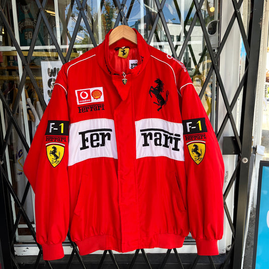 Vintage Ferrari F1 Racing Jacket - Size XXL