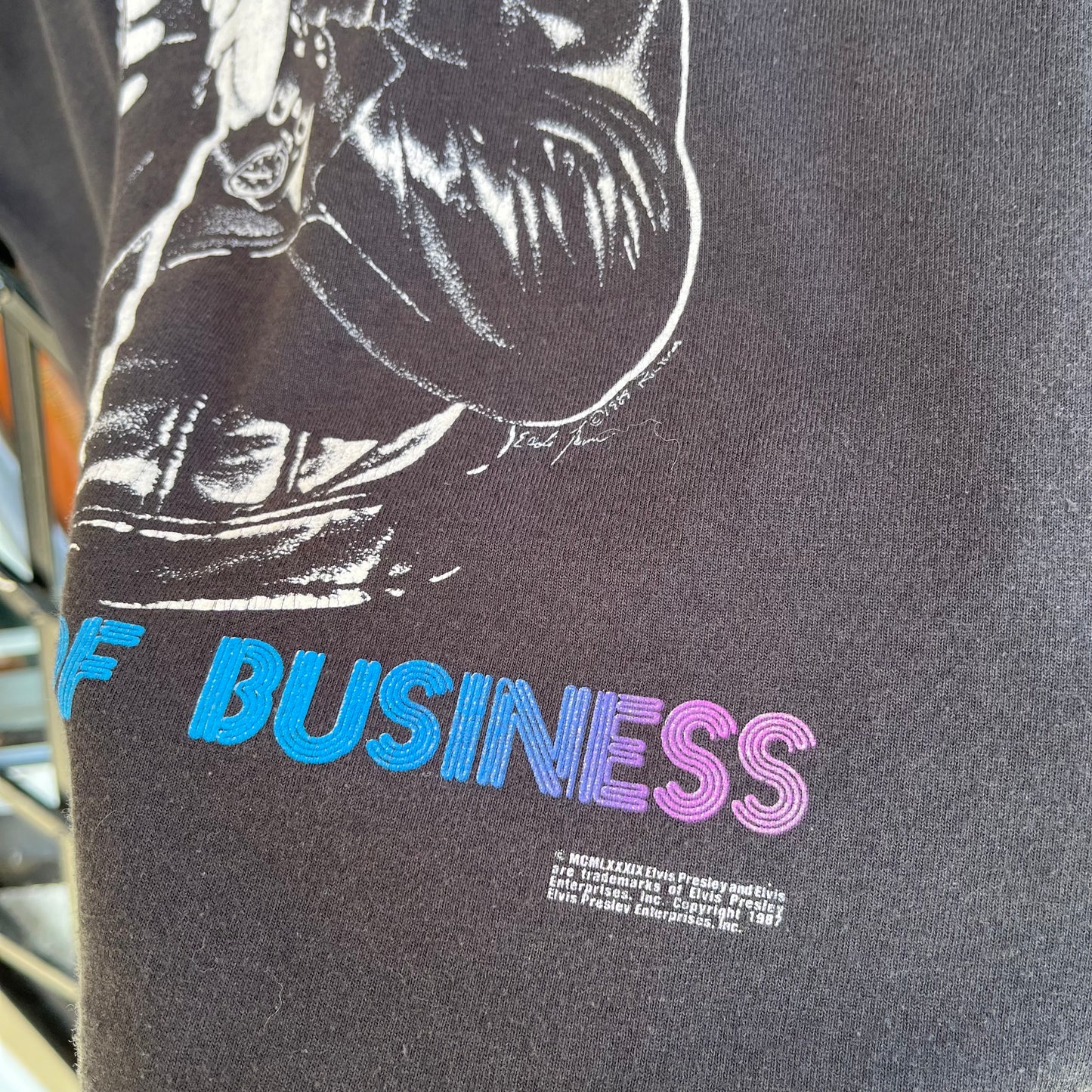 1987 Elvis Presley Tee - Size L