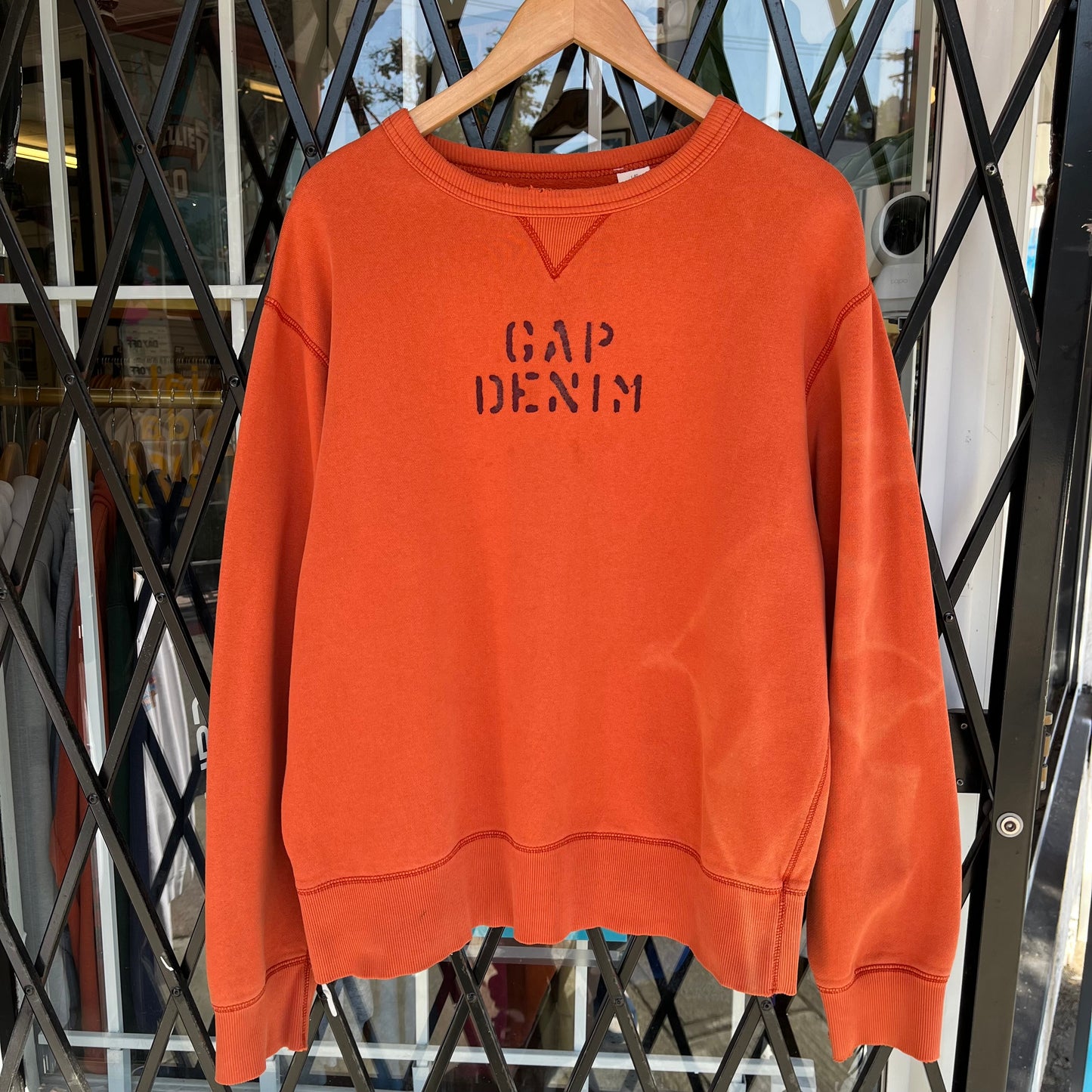 Y2K Gap Denim Crewneck - Size L