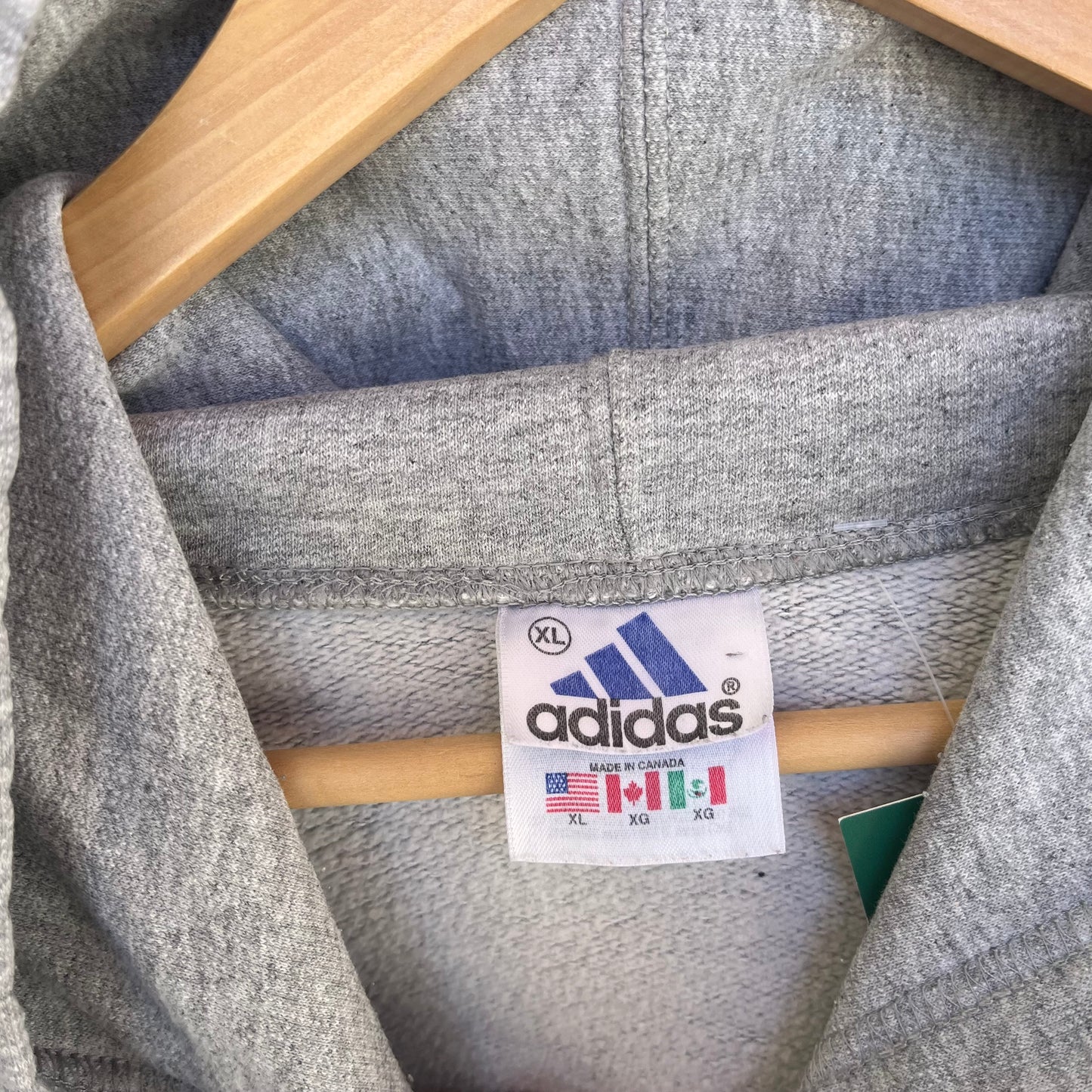 Vintage Adidas Roughriders Hoodie - Size XL