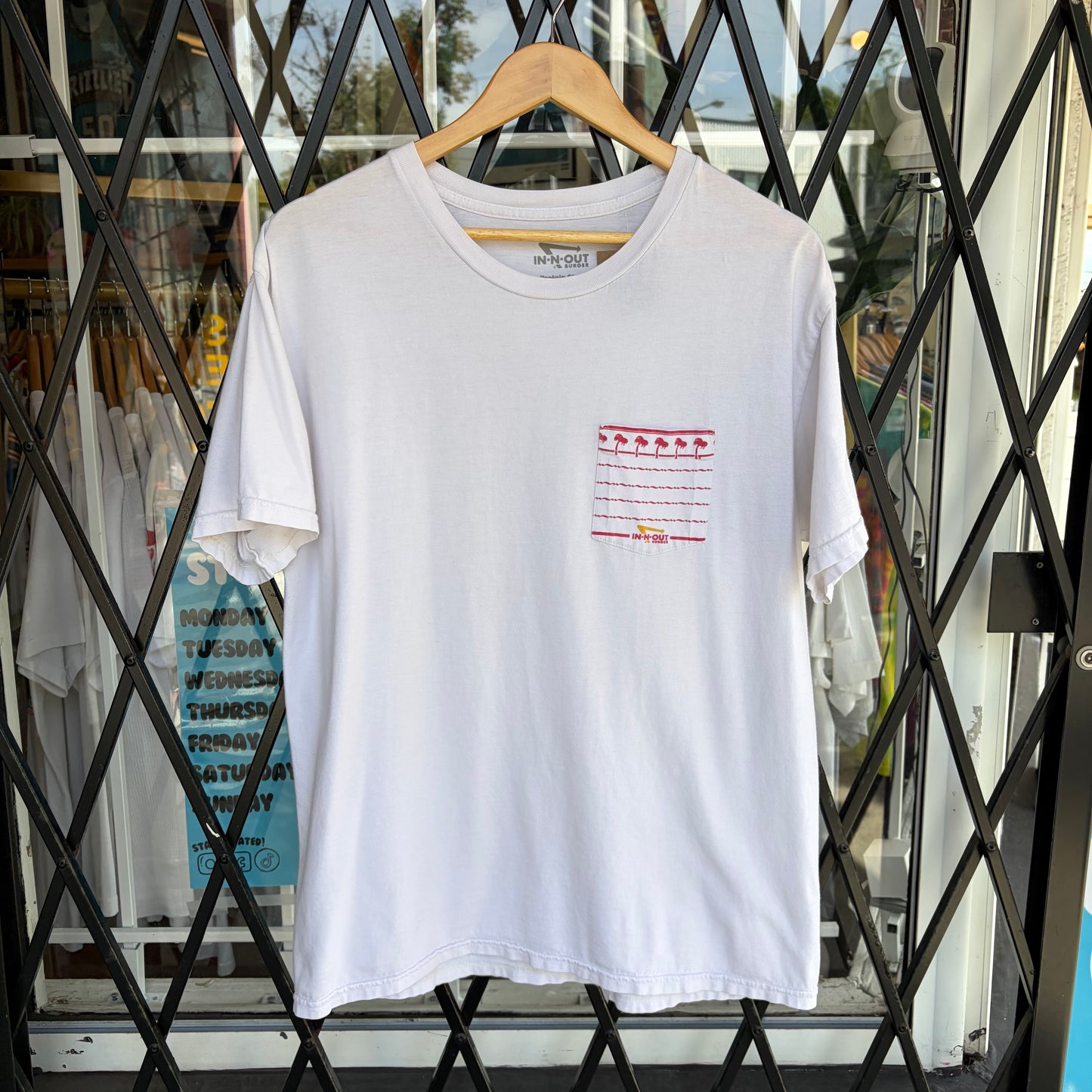 In-N-Out Pocket Tee - Size L
