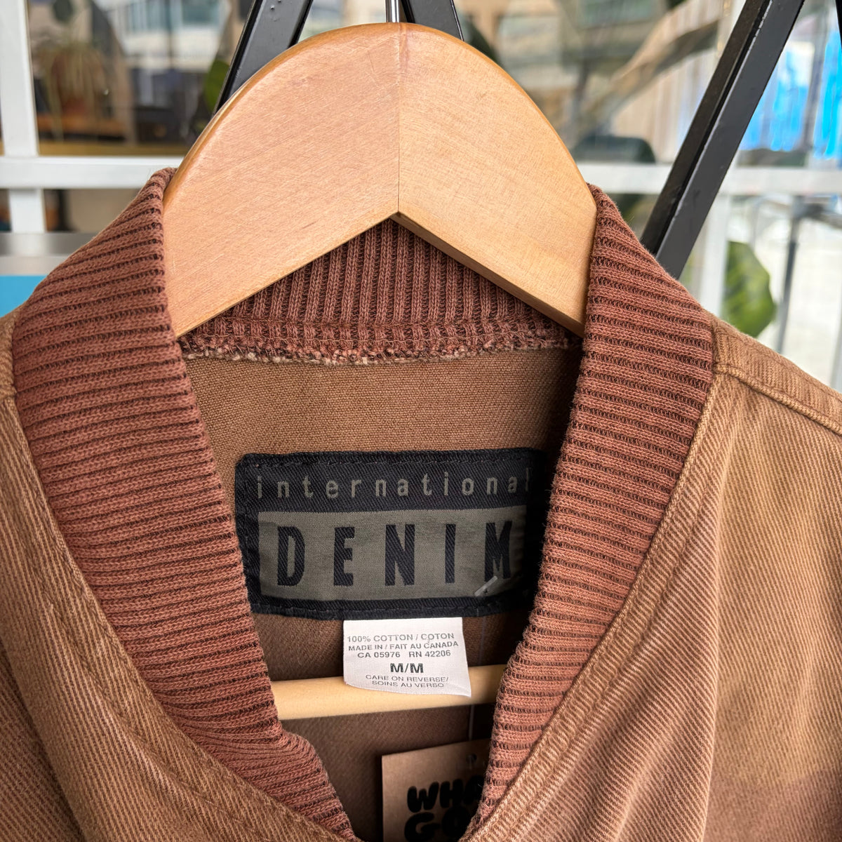 Vintage Denim Snap Button Jacket - Size M